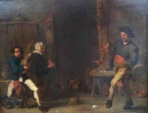 Cornelis Saftleven The egg dance oil painting image